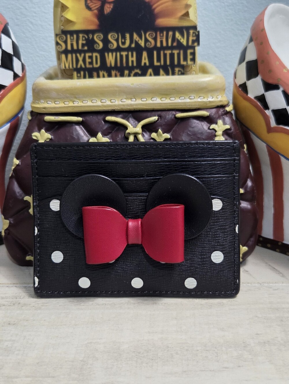 Kate Spade New York x Disney Minnie Mouse Card Case - Like New